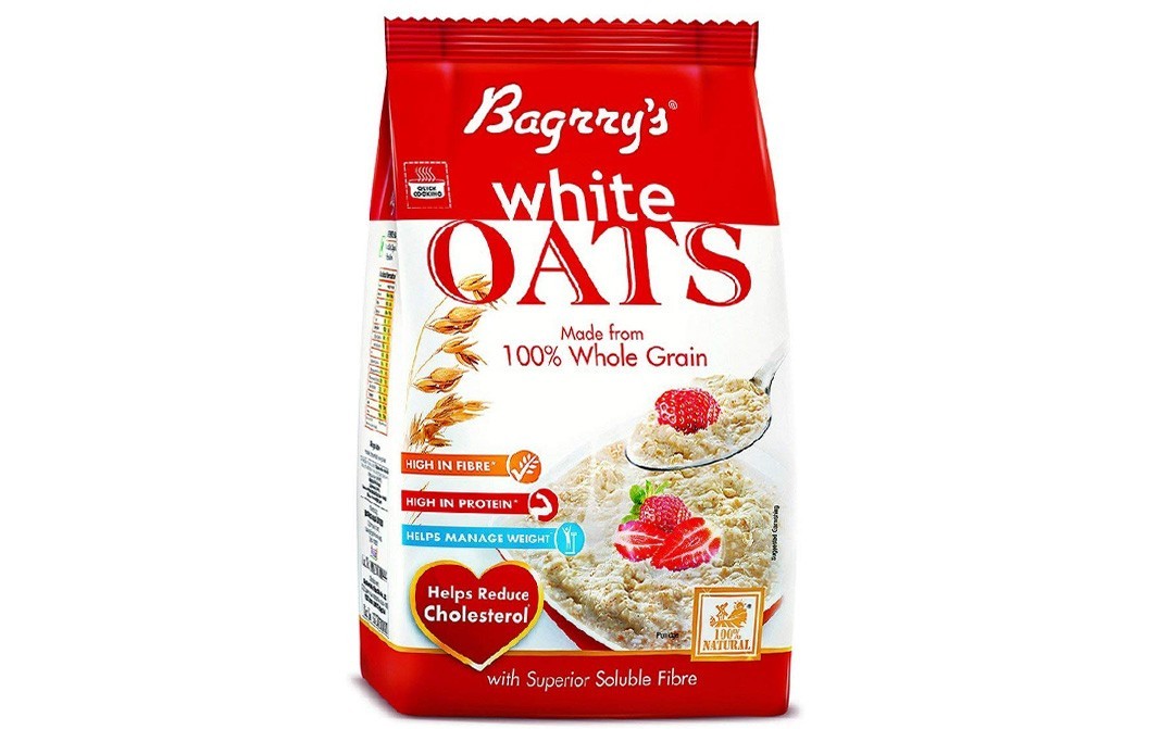 Bagrry's White Oats    Pack  1 kilogram